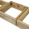 Ekena Millwork Square, Open Back, Vintage Farmhouse Shadow Box Shelves, Barnwood Decor Collection, PK3 DECR15SBSQOBUF - alternate 5